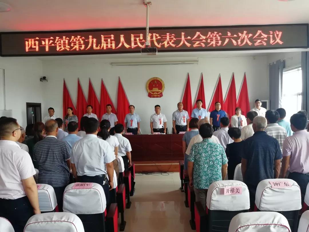 微山县人民政府 部门会议 西平镇第九届人民代表大会