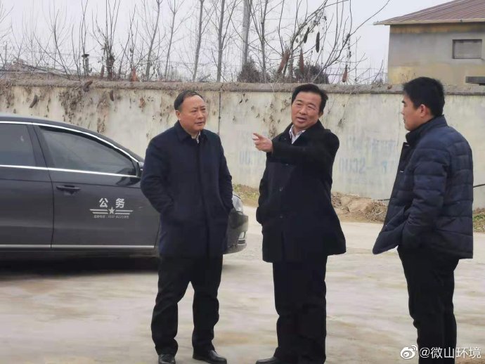 微山县委常委,副县长孙允网带队检查全县污染防治工作开展情况